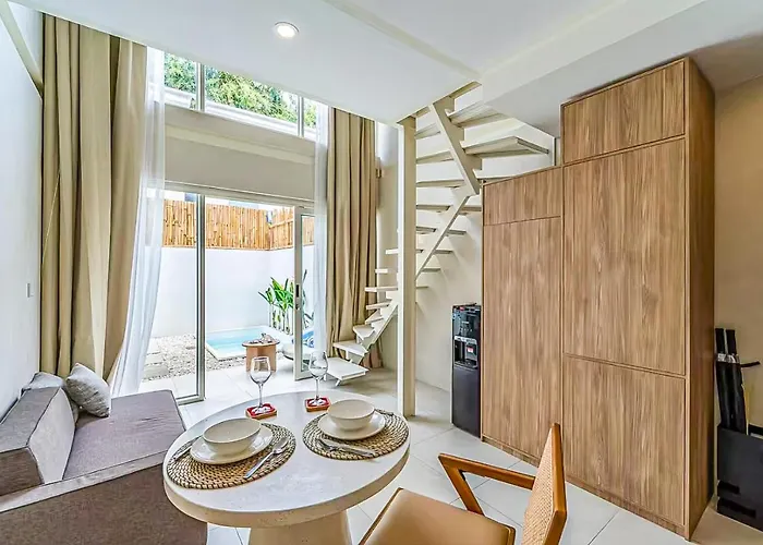 Villa Sunny 1br Mezzanine Nomi With Private Pool In Bingin -bali *